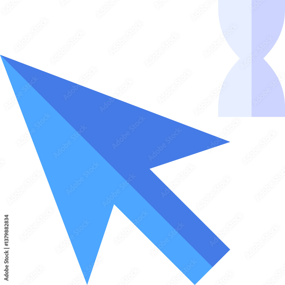 pointer Illustration on a white background. pointer Illustration on a white background.