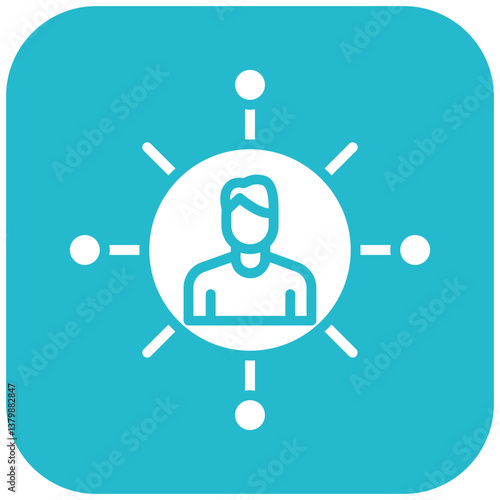 Professional Network Icon
