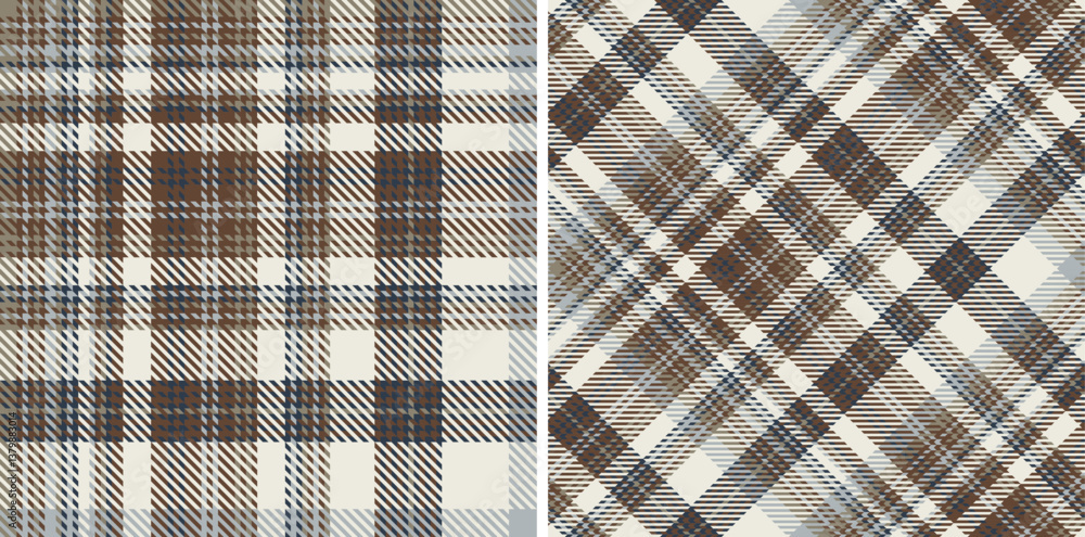 Colored straight and oblique scottish cage texture.