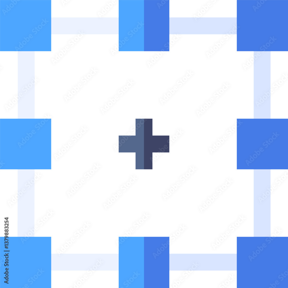 Obraz premium select Illustration on a white background.