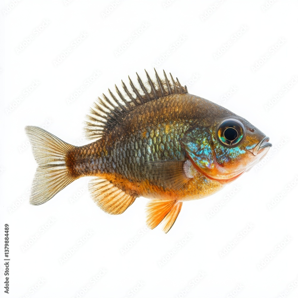 Colorful Freshwater Fish with Vibrant Scales and Unique Features Colorful Freshwater Fish with Vibrant Scales and Unique Features