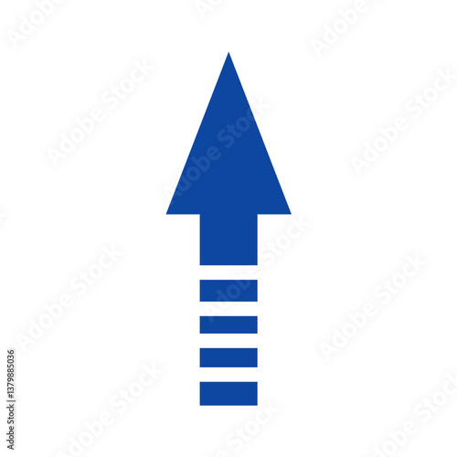 Blue arrow free png