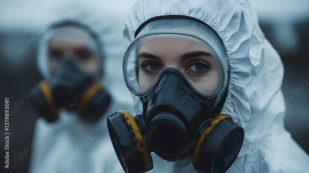 Close-up of the faces and protective suits of both male and female healthcare workers, showcasing their professionalism and commitment in a medical environment.
Close-up of the faces and protective suits of both male and female healthcare workers, showcasing their professionalism and commitment in a medical environment.
