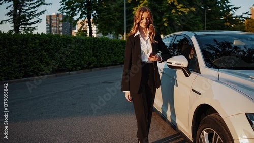 The Woman by the Car