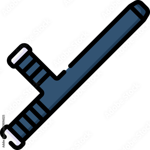 baton Illustration on a white background.