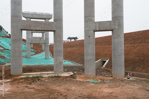 Freeway Junction Ramp Site Scene