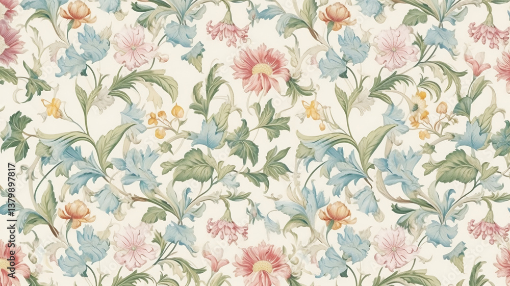seamless floral pattern seamless floral pattern