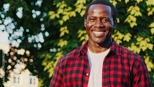 The Smiling Man in Nature