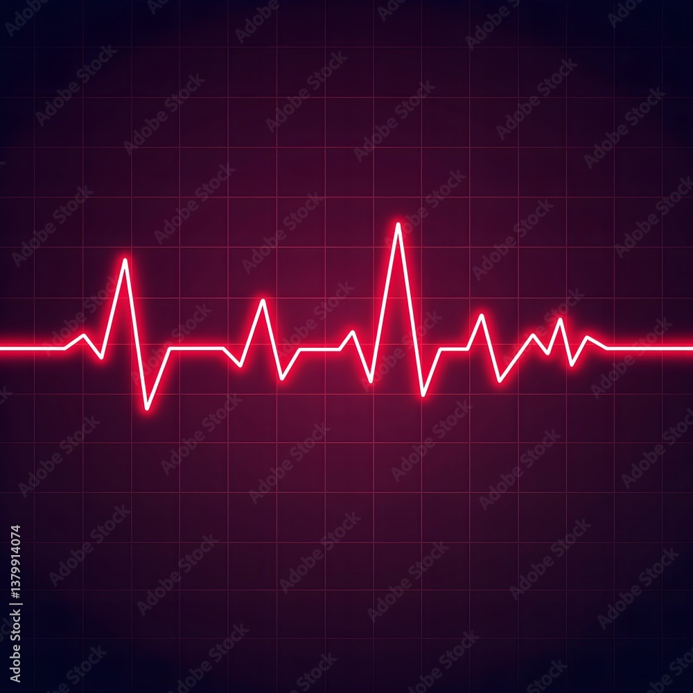 The life rhythm of electrocardiogram The life rhythm of electrocardiogram