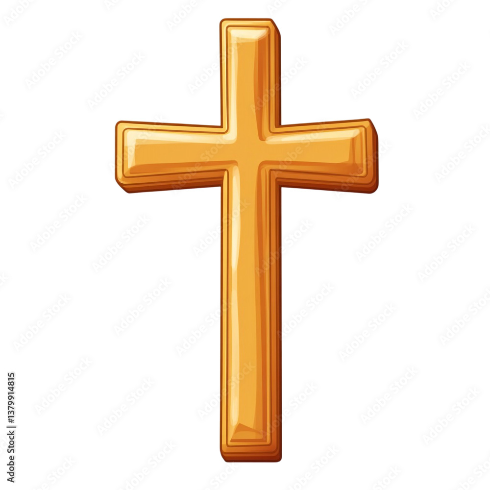 Golden Cross Christian Symbol Faith Religion Belief Hope Spirituality Golden Cross Christian Symbol Faith Religion Belief Hope Spirituality
