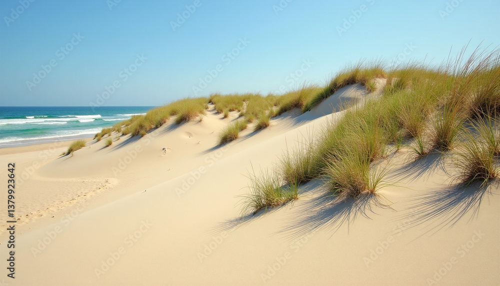 sand dunes on the beach sand dunes on the beach