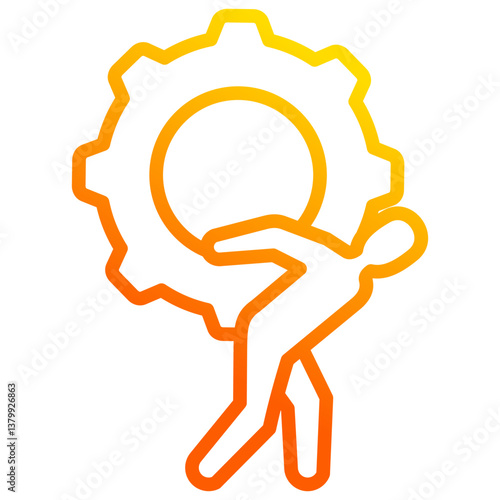 Hard Work Icon