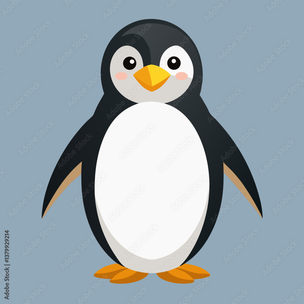 Obraz premium penguin on the beach