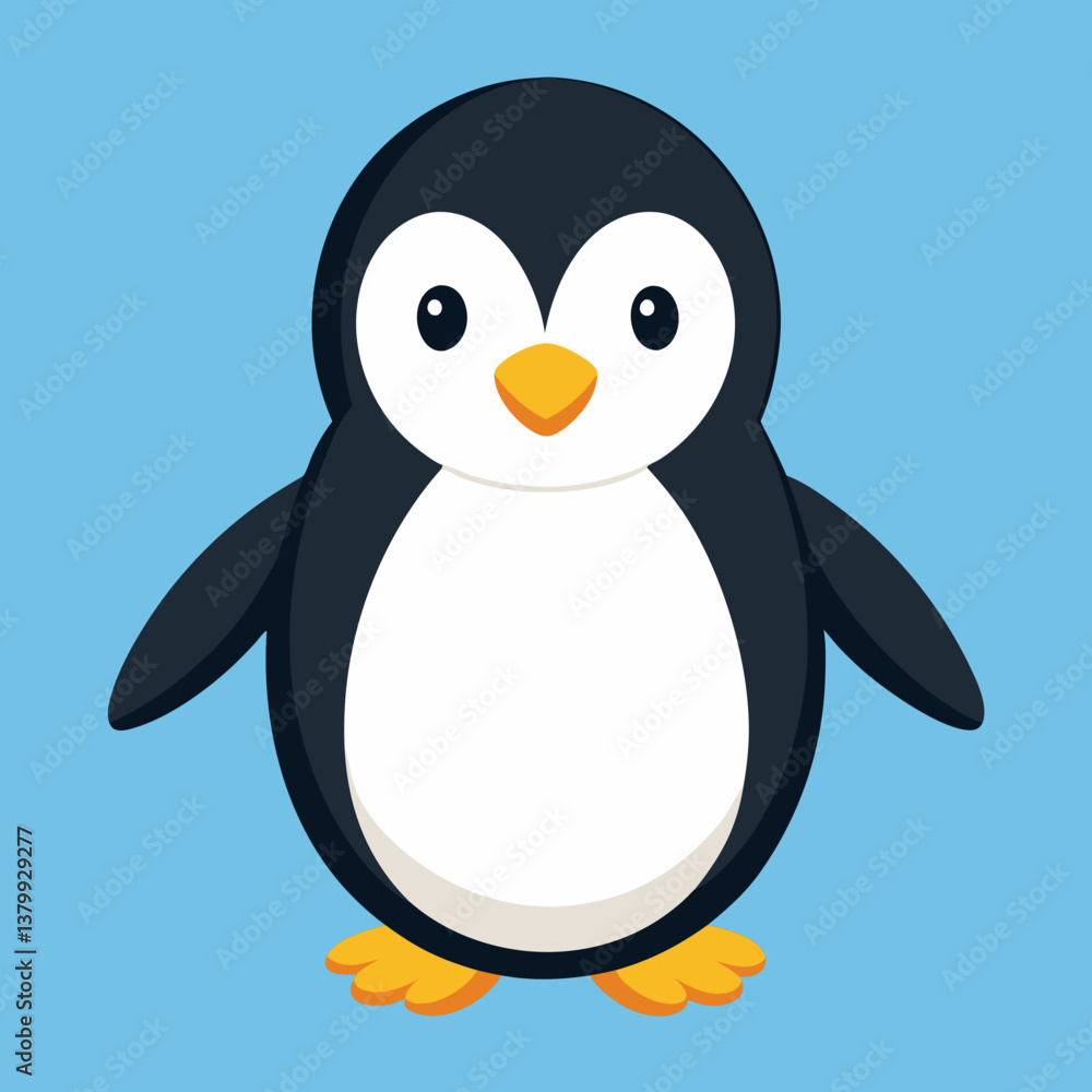 Obraz premium penguin on snow