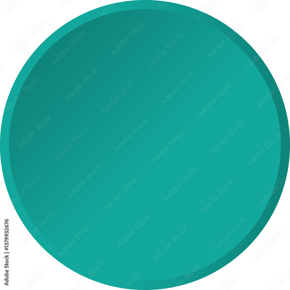 Colorful green circle shape button, PNG file no background Colorful green circle shape button, PNG file no background