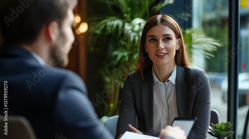 Human resources specialist interviewing candidates for skills assessment in recruitment process