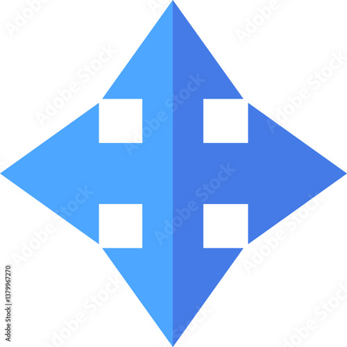 move selector Illustration on a white background.