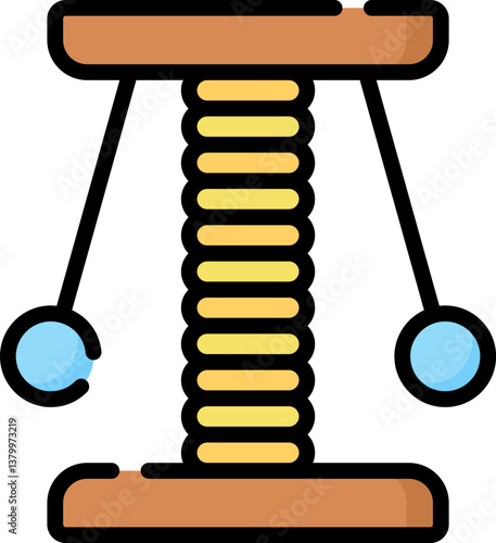 scratcher Illustration on a white background