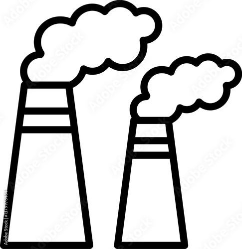 reactor Illustration on a white background