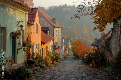 A charming street in Duchco...