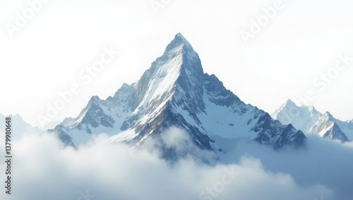 Wallpaper Mural Snowy peaks pierce the winter sky in a vast alpine landscape of Mount Cook National Park Torontodigital.ca