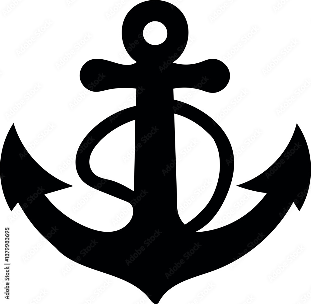 Anchor icon vector graphic Anchor icon vector graphic