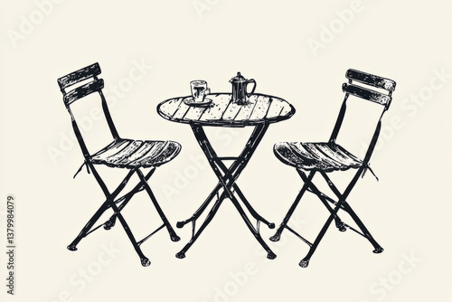 A stylish depiction of a ga...