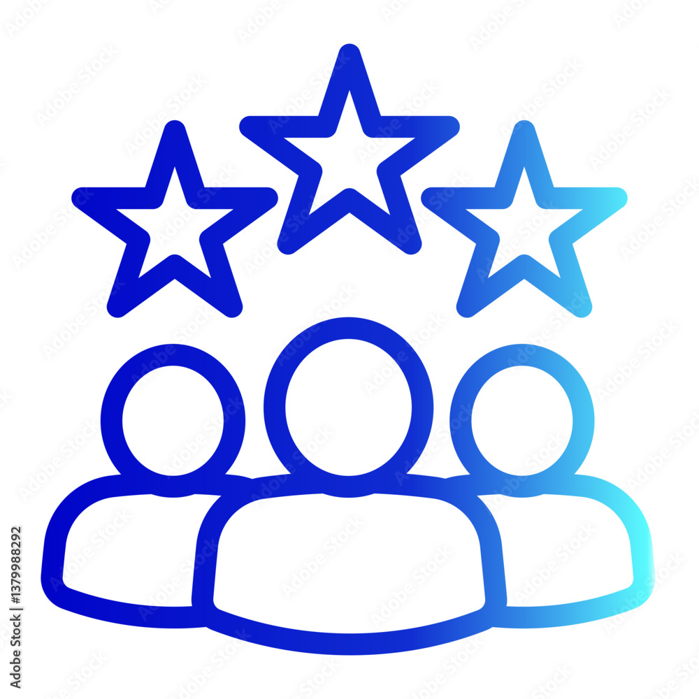 Leadership Icon Line Gradient Style for Scholarship Pack Icon Themes Leadership Icon Line Gradient Style for Scholarship Pack Icon Themes