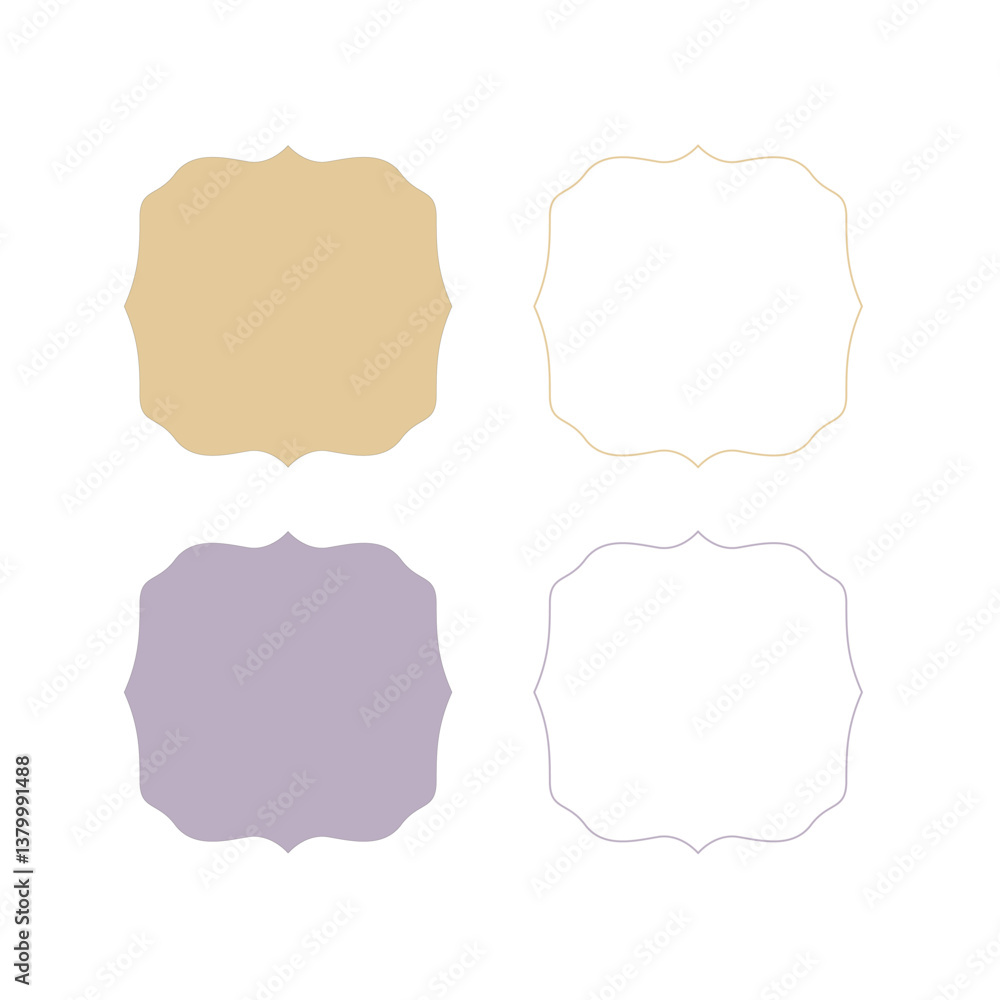 BLANK PAPER PRODUCT LABELS COLLECTION VECTOR BLANK PAPER PRODUCT LABELS COLLECTION VECTOR