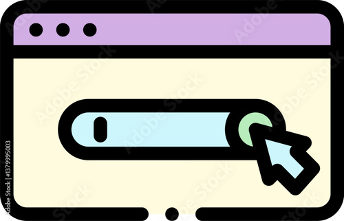 online translator Illustration on a white background