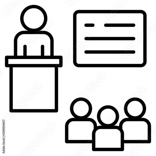 Workshop Presentation  Icon Element For Design