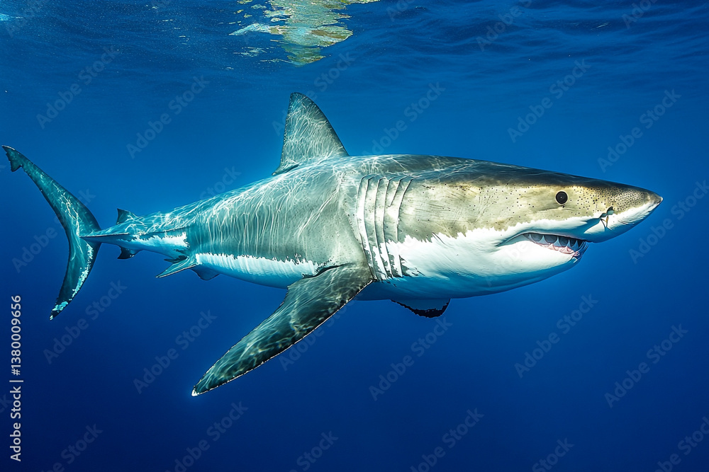 Fototapeta premium great white shark