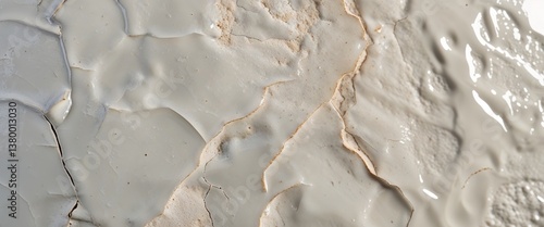 a crackled glaze ceramic surface with a vintage look as a product presentation base.