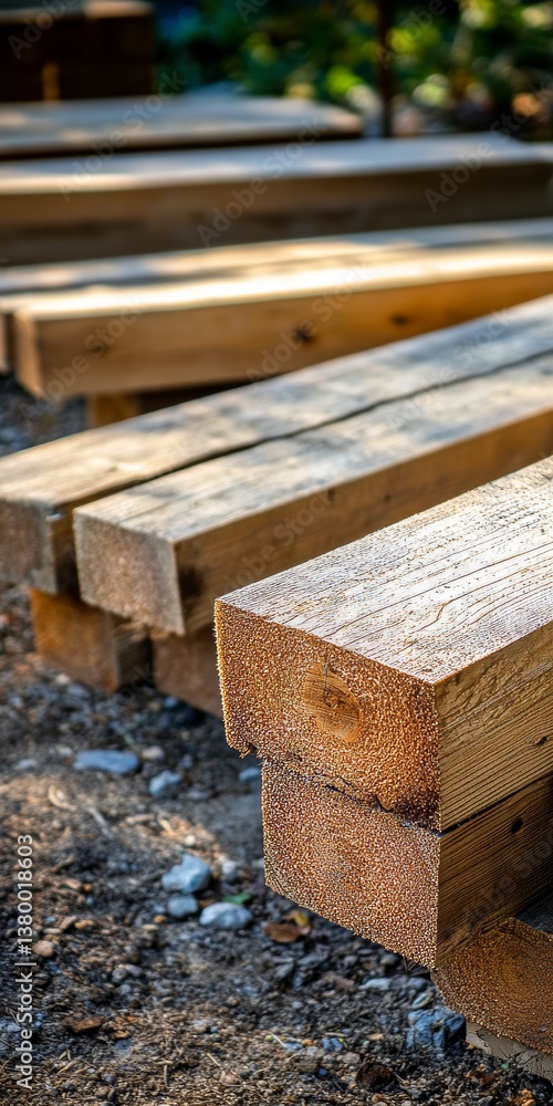 Stack of Dimensional Lumber For Outdoor Construction, Lumber Timber Material Outdoor Construction Stack of Dimensional Lumber For Outdoor Construction, Lumber Timber Material Outdoor Construction