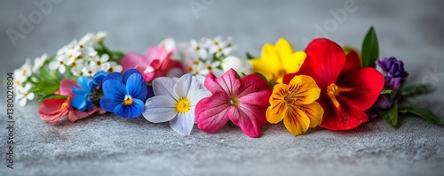 Colorful Blossoms of Spring Celebrating Nature's Beauty in Bloom