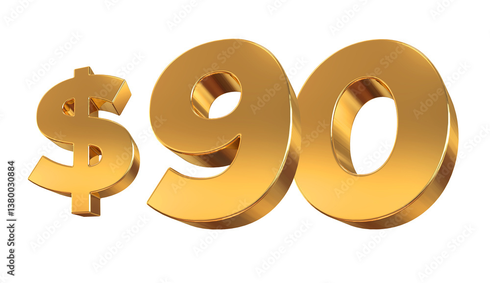 Gold Dollar Number 90 Gold Dollar Number 90