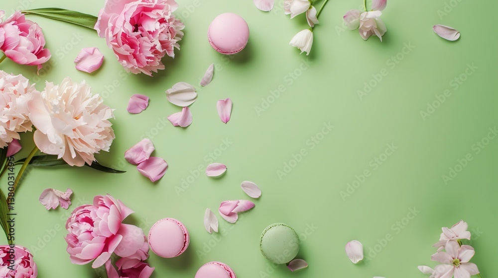 Labor Day Pink - Green Background: Depicting Workers' Struggle Picture of Vitality and Hope with Pink - Green Collocation Labor Day Pink - Green Background: Depicting Workers' Struggle Picture of Vitality and Hope with Pink - Green Collocation