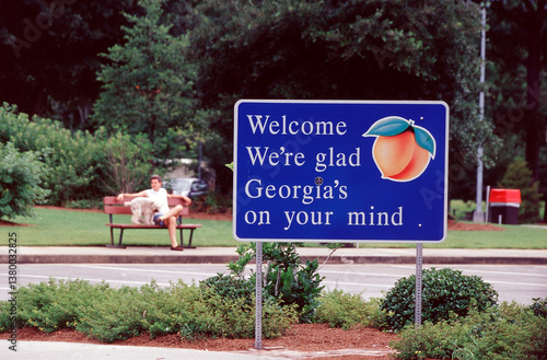 Welcome to Georgia sign