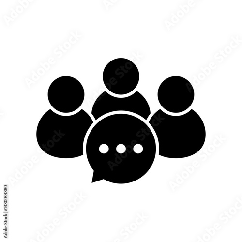 Icon a social, isolated against a clean background.