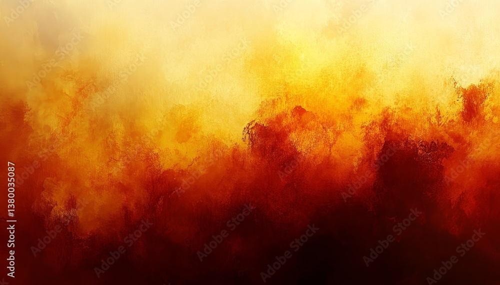 Naklejka premium Blurred Abstract Orange And Yellow Gradient Background Symbolizing Warmth And Creativity