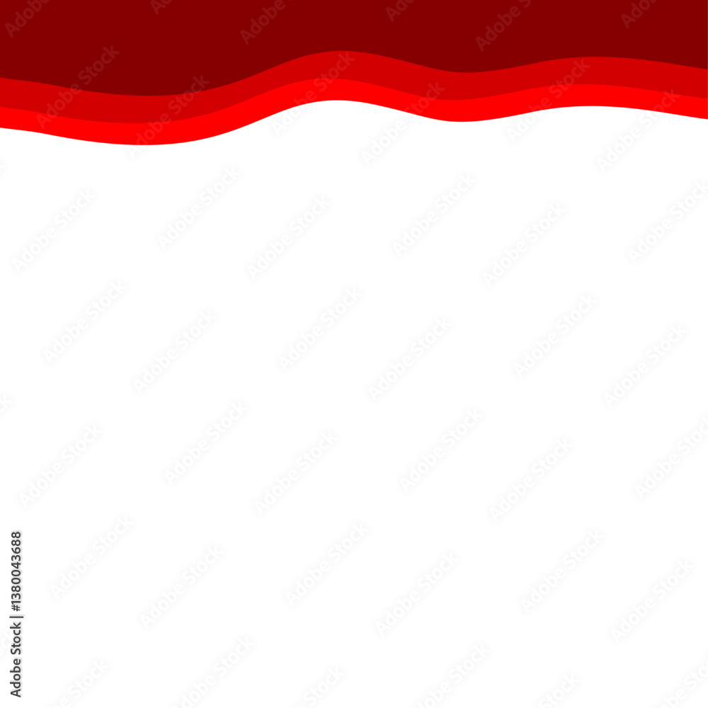 Abstract Red Top Border Page Abstract Red Top Border Page