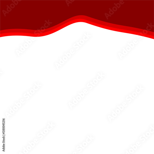 Free Download Abstract Red Top Border Page - GFXLoad