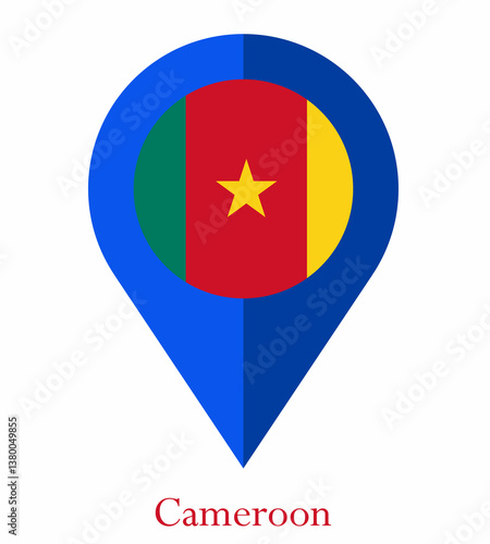 Flag Of Cameroon, Cameroon flag, National flag of Cameroon. map pin flag of Cameroon. Free Download Flag Of Cameroon, Cameroon flag, National flag of Cameroon. map pin flag of Cameroon. - GFXLoad