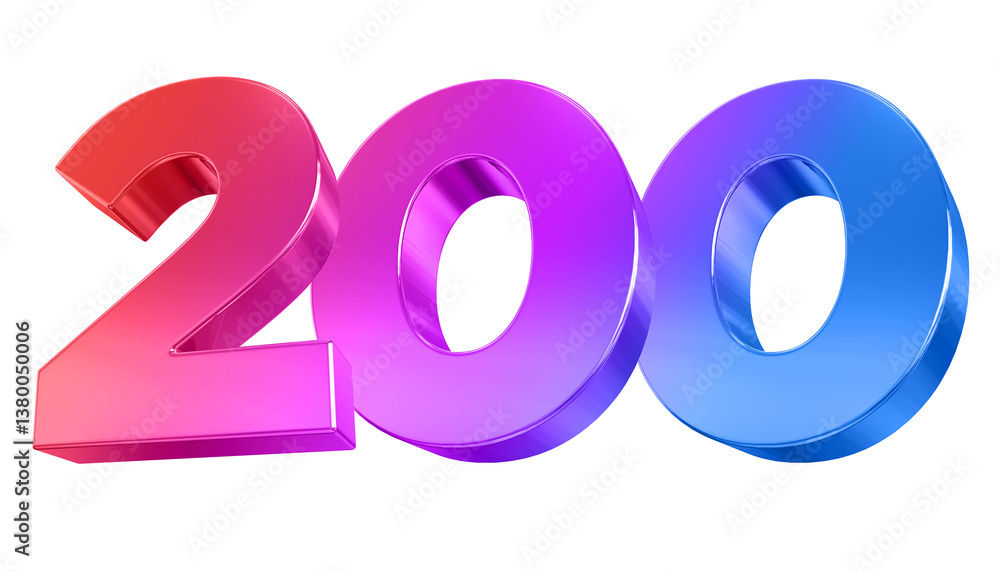 Gradient Number 200 Gradient Number 200