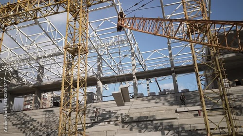 A Dynamic Process Involved in the Creation of a Modern Building Framework