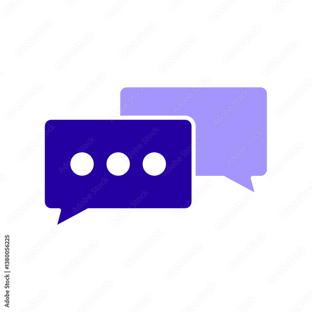 Icon a communication, isolated against a clean background. Icon a communication, isolated against a clean background.