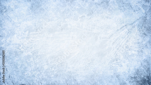 Принти на полотні Winter white abstract crushed ice background