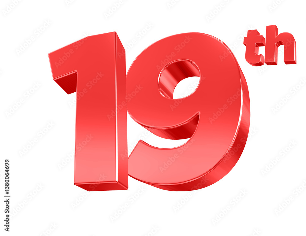 19th Anniversary Red 19th Anniversary Red