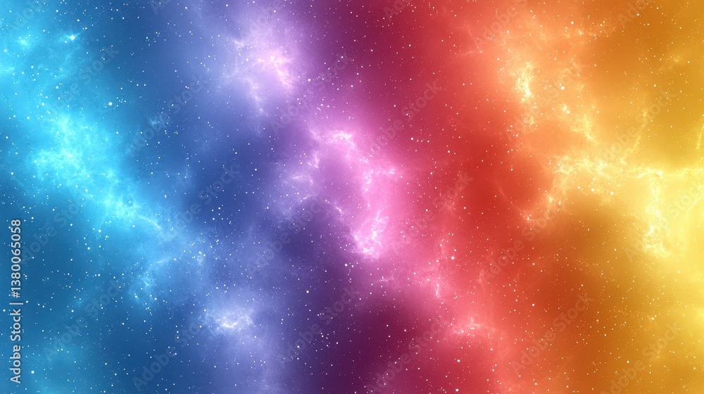 Fototapeta premium A whimsical watercolor landscape, where pastel hues dance and blend in a seamless pattern, crafted by the creative touch of Generative AI, offering a tranquil and artistic background. 