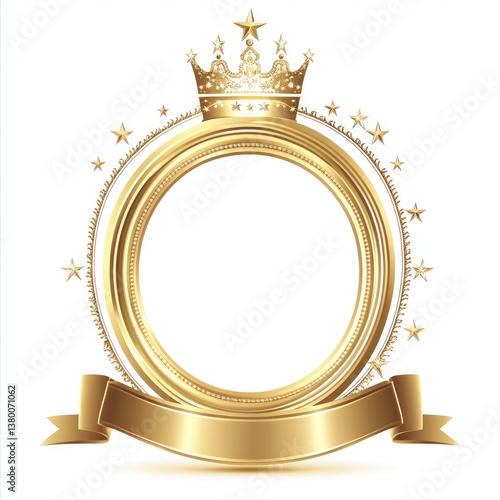 Golden regal frame